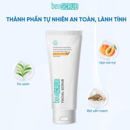 Thumbnail Combo 2 tẩy tế bào chết mặt Beuscrub trà xanh, tẩy da chết mặt ,thấm hút dầu thừa , làm sạch da, dưỡng ẩm, dưỡng sáng da 2