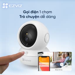 Thumbnail Camera WI-FI EZVIZ C6N Pro 3MP Trong nhà, Quay Quét 360 Độ, Đàm Thoại 2 Chiều - Bản nâng cấp C6N 3