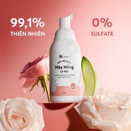 Thumbnail Bọt vệ sinh phụ nữ Mây Hồng An Toàn Thiên Nhiên Cỏ Mềm 150ml 4