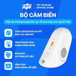 Thumbnail Cảm biến máy đo đường huyết  liên tục 3P (Sản phẩm phải sử dụng cùng Thiết bị truyền tín hiệu 3P) 1