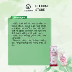 Thumbnail Nước tẩy trang RIC SKIN CLEANING WATER Kohinoor 120ml 3