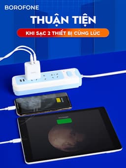 Thumbnail Bộ sạc 20W Hoco C80 hỗ trợ sạc nhanh PD dành cho iphone H-UPF01-GO 4