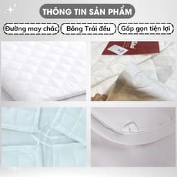 Thumbnail Ruột Chăn Mền bông Cao Cấp A Concept Decor Siêu Ấm Nhẹ Cho Mùa Hè Thu Đông Chăn Bông Dày Chuẩn Khách Sạn 5 sao 2mx2m2 2