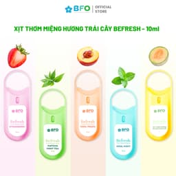 Thumbnail Xịt Thơm Miệng Khử Mùi Hôi Miệng Hương Trái Cây Tự Nhiên BFO Befresh 10ml 2