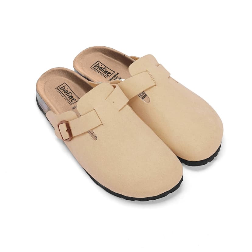 Ảnh Dép Sục Đế trấu  Lót Chống Nước Birken Boston thời trang Nam nữ BIOLINE - SGD 2