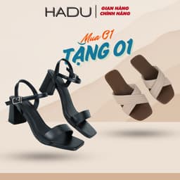 Thumbnail - Giày Sandal Cao Gót 5P HS502 Tặng Dép Bệt Nữ K115D Hàng Cao Cấp Bảo Hành 12T 1