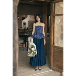 Thumbnail OLV - Áo kiểu hoa cúp ngực Liesel Fleur Top 1
