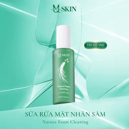 Thumbnail Sữa Rửa Mặt MQ SKin Làm Sạch Sâu Giảm Mụn Cho Da- Nature Foam Cleaning 120ml 4