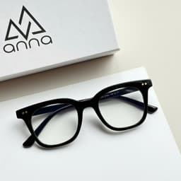 Thumbnail Gọng kính cận thời trang nam nữ ANNA dáng vuông unisex cá tính 614 2