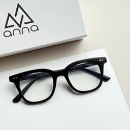 Thumbnail Gọng kính cận thời trang nam nữ ANNA dáng vuông unisex cá tính 614 1