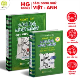 Thumbnail Combo tập 1-5 Nhật Ký Chú Bé Nhút Nhát song ngữ - Diary Of a Wimpy Kid, tặng kèm file nghe HG Books 4