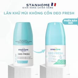 Thumbnail Lăn Khử Mùi Nam Nữ Ngăn Mồ Hôi Nách Không Cồn Deo Soft/Fresh Stanhome Dành Cho Da Nhạy Cảm 50ML 3
