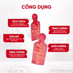 Thumbnail Combo 3 Nước uống bổ sung Collagen Hebora Collagen Enrich Damask Rose Water - Hộp 28 túi 2