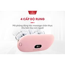 Thumbnail Đai massage chườm nóng Toshiko V9 giúp xoa dịu các cơn đau bụng kinh, phù hợp với các chị em phụ nữ 1