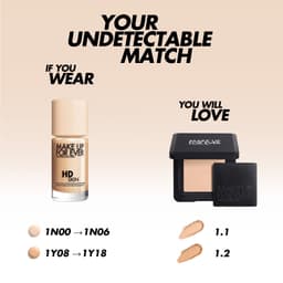 Thumbnail MỚI - Phấn Phủ Dạng Nén Hoàn Thiện HD SKIN PERFECTING PRESSED POWDER 10g - MAKE UP FOR EVER 4