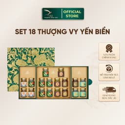 Thumbnail Set Quà Cao Phẩm 18 Hũ Yến Sào Chưng Sẵn 65G CiCi Thượng Đỉnh Yến Yên Tươi Nguyên Chất Yến Sào Khánh Hòa Sợi Thật 100% 1