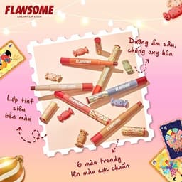 Thumbnail Son lì dạng thỏi Flawsome Creamy Lip Stain (2g) (date 04.2026) 1
