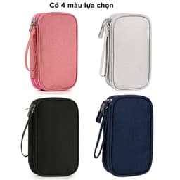 Thumbnail Túi Đựng Phụ Kiện Công Nghệ Không Thấm Nước, Đựng Đa Năng Điện Thoại Có Quai Xách Mini Đi Du Lịch Chính Hãng Amalife 2