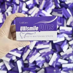 Thumbnail Miếng Dán Hỗ Trợ Trắng Răng UNIsmile PLUS, Hỗ Trợ Sáng Răng Ố Vàng, Hỗ Trợ Làm Sạch Mảng Bám Cao Răng - Hộp 5 Miếng 3