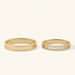 Thumbnail Nhẫn cưới hột xoàn đẹp bạc 925 mạ vàng trắng 14k mới full hạt đính Moissanite Gix Jewel 2