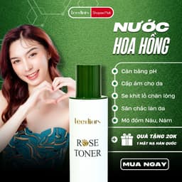 Thumbnail Nước hoa hồng Hàn Quốc Leediors Rose Toner 120ml Cân bằng pH, Tăng cường Độ ẩm cho Da, Giúp Da Mịn màng 1