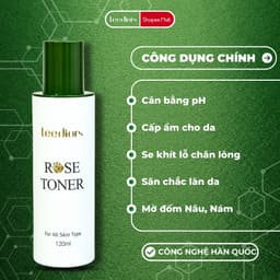 Thumbnail Nước hoa hồng Hàn Quốc Leediors Rose Toner 120ml Cân bằng pH, Tăng cường Độ ẩm cho Da, Giúp Da Mịn màng 2