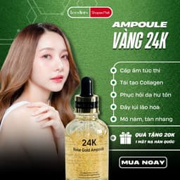 Thumbnail Ampoule Dưỡng ẩm Hàn Quốc Leediors 24K 50ml Làm đẹp Da, Dưỡng, Cấp ẩm Da, Sáng da, Mờ thâm 1