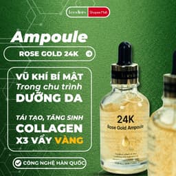 Thumbnail Ampoule Dưỡng ẩm Hàn Quốc Leediors 24K 50ml Làm đẹp Da, Dưỡng, Cấp ẩm Da, Sáng da, Mờ thâm 2