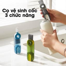 Thumbnail Cọ Rửa Bình, Cọ Rửa Bình Sữa, Rửa Ly 3 Trong 1 Tiện Lợi, Hàng Chính Hãng, Nhỏ Gọn, Đa Năng - JoyMall 1