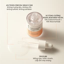 Thumbnail Tinh Chất Dưỡng Sáng, Tăng Cường Hàng Rào Bảo Vệ Da 10% Galactomyces +10% Niacinamide 4PM Galactomyces Niacinamide Serum 3