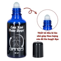 Thumbnail 02 chai dầu xoa bóp Quốc Cơ Quốc Nghiệp chai 50ml - Cao xoa bóp massage cổ vai gáy 1