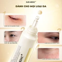 Thumbnail Sample Kem Mắt Bọc Vàng Cải Thiện 4 Vấn đề Vùng Da Mắt SURMEDIC Perfection 100tm All In One Facial Eye Cream 1ml 2