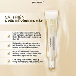 Thumbnail Sample Kem Mắt Bọc Vàng Cải Thiện 4 Vấn đề Vùng Da Mắt SURMEDIC Perfection 100tm All In One Facial Eye Cream 1ml 1