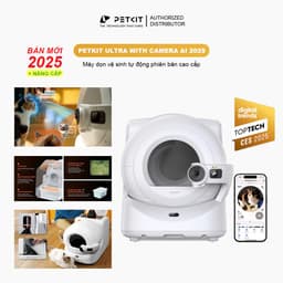 Thumbnail Máy vệ sinh PETKIT PUROBOT ULTRA AI, PUROBOT MAXPRO cho thú cưng 2025 1