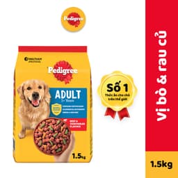 Thumbnail Thức Ăn Dạng Hạt Khô Cho Chó Lớn PEDIGREE Vị Bò Và Rau Củ 1