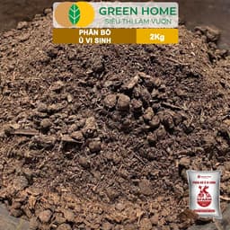 Thumbnail Phân Bò Ủ Vi Sinh GreenHome, Sfarm, Bao 2kg, Bổ Sung Dinh Dưỡng Đa, Trung, Vi Lượng Và Acid Humic 2