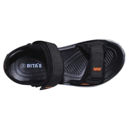Thumbnail Sandal đế bằng bé trai Bita's SEN.80 (Đen + Xám + Xanh lá) 2
