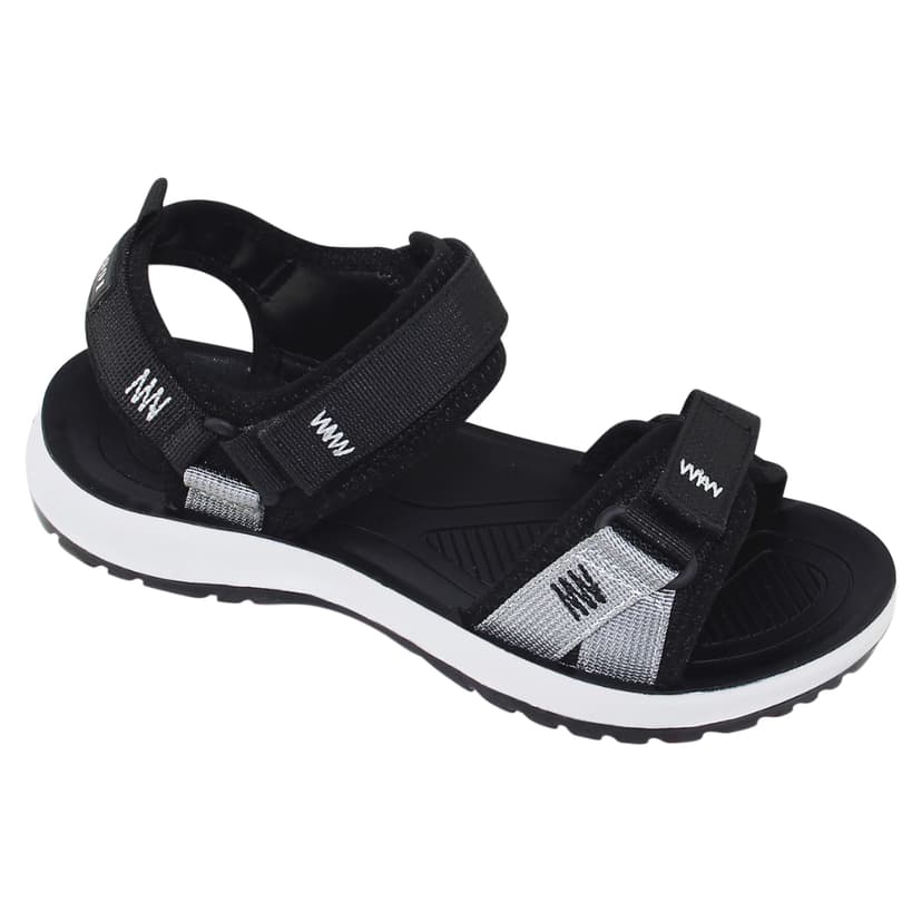 Ảnh Sandal đế bằng bé trai Bita's SEN.80 (Đen + Xám + Xanh lá) 3