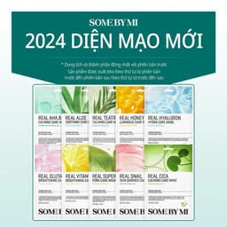 Thumbnail 20 Mặt nạ dưỡng da Some By Mi Real Mask 20g cấp ẩm, làm dịu, dưỡng đều màu da (Mix) 1