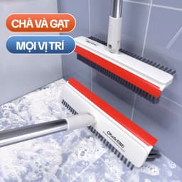 Thumbnail Cây Chà Sàn Nhà Tắm OKwife AGW-3458 - Chổi Chà Sàn Và Gạt Nước 3 Trong 1, Chổi Cọ Nhà Vệ Sinh Thông Minh 3