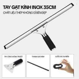 Thumbnail Cây Gạt Kính Cầm Tay KITIMOP A35 - Cây Gạt Nước Cầm Tay, Gạt Kính Lau Kính Chuyên Dụng Cao Cấp 4