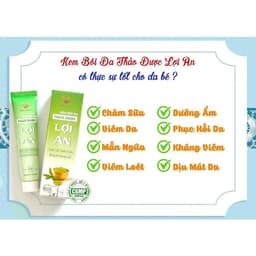 Thumbnail Kem Bôi Da Lợi An Cho Bé Chính Hãng - Hỗ Trợ Hăm Tả, Chàm Sữa, Rôm Sảy , Mẫn Ngứa cho bé sơ sinh 4