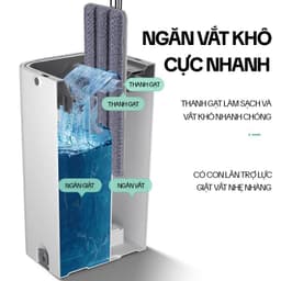 Thumbnail Miếng Lau Nhà Thay Thế KITIMOP C6 PLUS-PRO - Bông Lau Nhà Thay Thế 33X12CM, Giẻ Lau Nhà Microfiber Thấm Hút Tốt 4