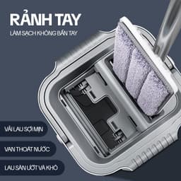 Thumbnail Miếng Lau Nhà Thay Thế KITIMOP C6 PLUS-PRO - Bông Lau Nhà Thay Thế 33X12CM, Giẻ Lau Nhà Microfiber Thấm Hút Tốt 2
