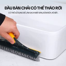 Thumbnail Cây Chà Sàn Nhà Tắm KITIMOP Z4 - Chổi Chà Sàn Và Gạt Nước 2 Trong 1, Chổi Cọ Nhà Vệ Sinh Thông Minh 4