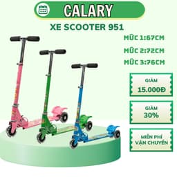 Thumbnail Xe Trượt Scooter Cougar 951 CENTOSY Chính Hãng Dành Cho Trẻ Em, Có 3 Bánh Phát Sáng, Điều Chỉnh Được Chiều Cao 1