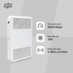 Thumbnail FPT Access Point AX3000CV2 Hỗ trợ Wifi 6 3000 Mbps, ăng ten ẩn - Thiết bị phát sóng Wifi thế hệ mới 3