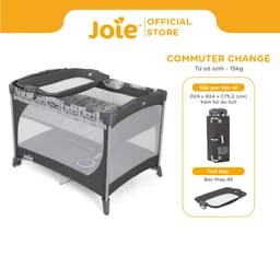 Thumbnail Giường cho bé Joie Commuter Change | Cũi cho bé tích hợp giường và bàn thay đồ có thể gấp gọn 1