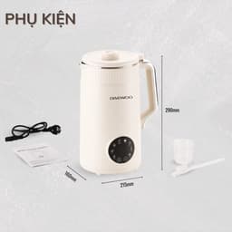 Thumbnail Máy Làm Sữa Hạt Daewoo 1.2L, tặng Cẩm Nang 50 Công Thức - Máy Xay Nấu Đa Năng BH 2 năm 2