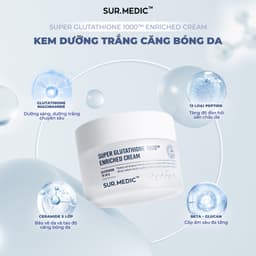 Thumbnail Combo Huyết Thanh + Kem Dưỡng Dưỡng Trắng SUR.MEDIC Super Glutathione Bright 32ml 1